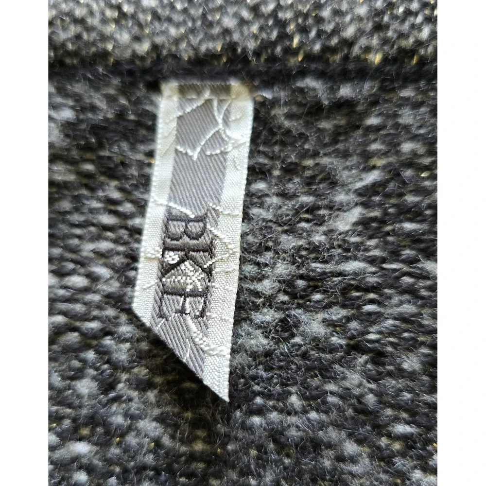 Bke Women's Cardigan Sweater Knit Three Quarter Sleeve Button Front Gray Sz S‎
